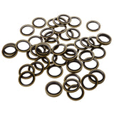 Maxbell 100pcs Φ20 Rubber Metal Combination Ring Sealing Rings Gasket Grommets Washers 20mm