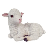 Max Cute Sheep Statue Lawn Fairy Garden Home Decoration Moss Doll House Ornament