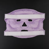 Max Hot and Cold Therapy Facial Mask Stress Relief Reduces Eye Puffiness Purple