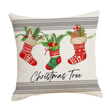 Maxbell Pillowcases 18Inchx18inch Ornament Throw Pillow Cover for Christmas Sofa Bed Sock