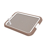 Maxbell Dog Toilet Training Potty Tray Small Animals Apartment Bunny Pet Litter Box Coffee