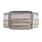 Max Maxb 3.5inx 6in Exhaust Flexible Tube Joint Repair Single Pipe, Stainless steel