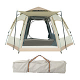 Maxbell Camping Tent Automatic Setup Sun Protection with Carry Bag for Climbing 280cmx240cmx158cm