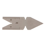 Inspect Groove Of Welding Parts Stainless Steel Weld Screw Gauge 55 Degree - Aladdin Shoppers