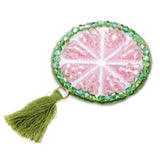 Iron /Sew On Lemon Beads Rhinestones Patch Applique For Clothes Bags Decor - Aladdin Shoppers