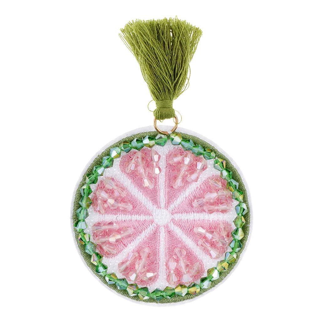 Iron /Sew On Lemon Beads Rhinestones Patch Applique For Clothes Bags Decor - Aladdin Shoppers