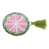 Iron /Sew On Lemon Beads Rhinestones Patch Applique For Clothes Bags Decor - Aladdin Shoppers