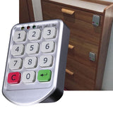 Keyless Electronic Locker Lock Password Keypad Security Cabinet Smart Lock - Aladdin Shoppers