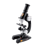 Kid Science Kit C2119 Beginner Microscope Kit 100X 200X 450X Magnification Educational Toy Birthday Gift - Aladdin Shoppers