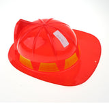 Kids Fireman Chief Safety Helmet Firefighter Hat Role Play Toy Fancy Dress Accessories –Red - Aladdin Shoppers