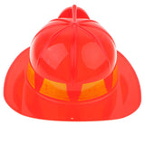 Kids Fireman Chief Safety Helmet Firefighter Hat Role Play Toy Fancy Dress Accessories –Red - Aladdin Shoppers