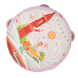 Kids Tambourine Drum Wood Hand Bell Drum Toy Safe Clapping Music Percussion Instrument Good Gift - Aladdin Shoppers