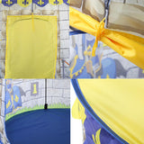 Knight Themed Play House Pop Up Play Tent For Kids Indoor Outdoor Play - Aladdin Shoppers
