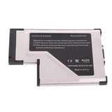 Laptop 54mm Express Card ExpressCard to 2Port USB 3.0 Adapter Superspeed - Aladdin Shoppers