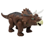 Laying Egg Dinosaur, Walking & Roaring Triceratop Battery Powered Animal with Realistic Sounds & Lights Toy Kid Girls Gifts - Aladdin Shoppers