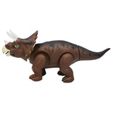 Laying Egg Dinosaur, Walking & Roaring Triceratop Battery Powered Animal with Realistic Sounds & Lights Toy Kid Girls Gifts - Aladdin Shoppers
