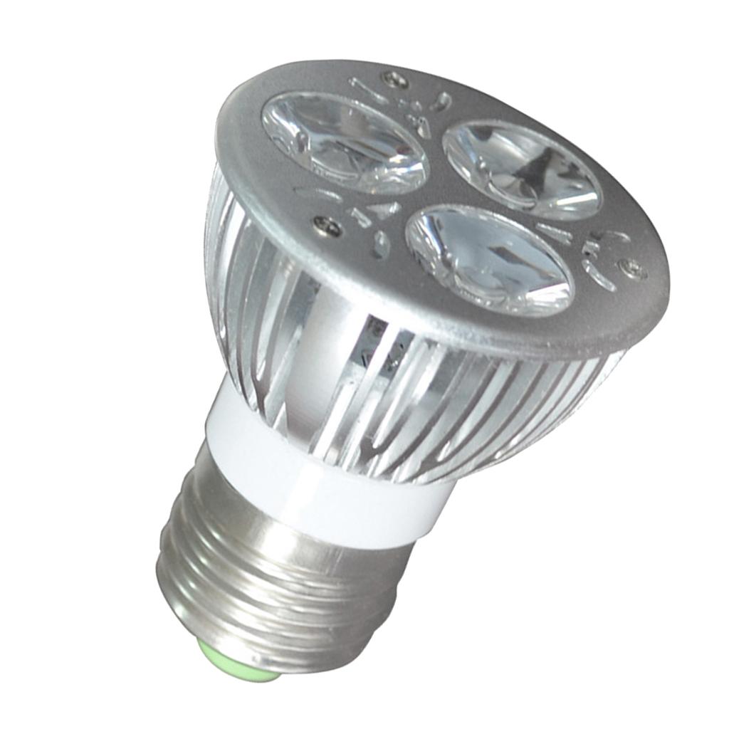 Led Grow lights Bulb , Grow Lights for Indoor Plants, Grow Lamp for Hydroponics Greenhouse Organic, Plant Lights ( E27 3w 3Blue) - Aladdin Shoppers