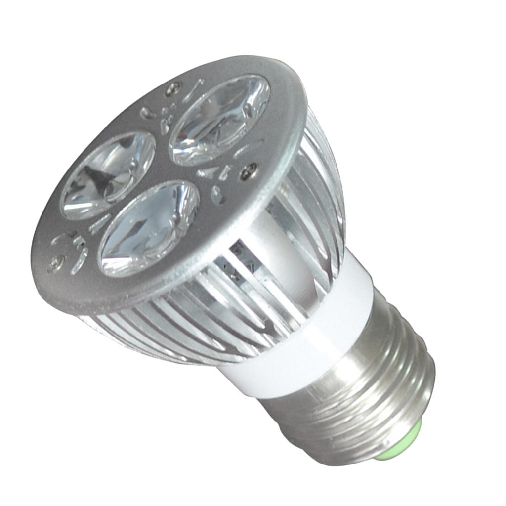 Led Grow lights Bulb , Grow Lights for Indoor Plants, Grow Lamp for Hydroponics Greenhouse Organic, Plant Lights ( E27 3w 3Blue) - Aladdin Shoppers