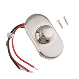 LED Light Dimmer Knob Switch Controller 10-14V 100W w/Stainless Steel Cover - Aladdin Shoppers