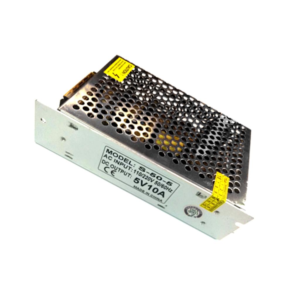 LED Power Supply - Voltage LED Transformer - Switching Power Supply 5VDC, 50W - Aladdin Shoppers