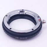 LM to EOSM - Adapter for Canon M1 M2 M3 M5 M6 M10 Mirrorless Camera Body - Aladdin Shoppers