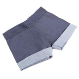 Lovely Doll Shorts Pants For 25cm Mellchan Baby Dolls Dress Up Accessories Dark Blue - Aladdin Shoppers
