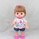 Lovely Doll Shorts Pants For 25cm Mellchan Baby Dolls Dress Up Accessories Dark Blue - Aladdin Shoppers