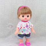 Lovely Doll Shorts Pants For 25cm Mellchan Baby Dolls Dress Up Accessories Dark Blue - Aladdin Shoppers