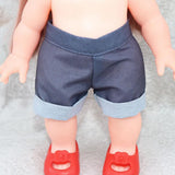 Lovely Doll Shorts Pants For 25cm Mellchan Baby Dolls Dress Up Accessories Dark Blue - Aladdin Shoppers