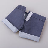 Lovely Doll Shorts Pants For 25cm Mellchan Baby Dolls Dress Up Accessories Dark Blue - Aladdin Shoppers