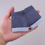 Lovely Doll Shorts Pants For 25cm Mellchan Baby Dolls Dress Up Accessories Dark Blue - Aladdin Shoppers