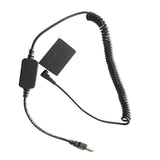 LP-E12 Dummy Battery DR-E12 DC Coupler with D-Tap Cable for Canon EOS M M2 M10 - Aladdin Shoppers