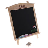 Magnetic Wooden House Framed Blackboard Message Special Notes Board Home/Wall Hanging Decoration - Aladdin Shoppers