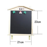 Magnetic Wooden House Framed Blackboard Message Special Notes Board Home/Wall Hanging Decoration - Aladdin Shoppers