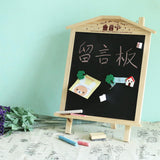 Magnetic Wooden House Framed Blackboard Message Special Notes Board Home/Wall Hanging Decoration - Aladdin Shoppers