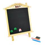 Magnetic Wooden House Framed Blackboard Message Special Notes Board Home/Wall Hanging Decoration - Aladdin Shoppers