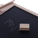 Magnetic Wooden House Framed Blackboard Message Special Notes Board Home/Wall Hanging Decoration - Aladdin Shoppers