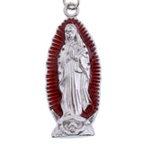 Mary Madonna Figurine Statue Catholic Keyring Perfect Gift for Car Home Decor Durable - Aladdin Shoppers