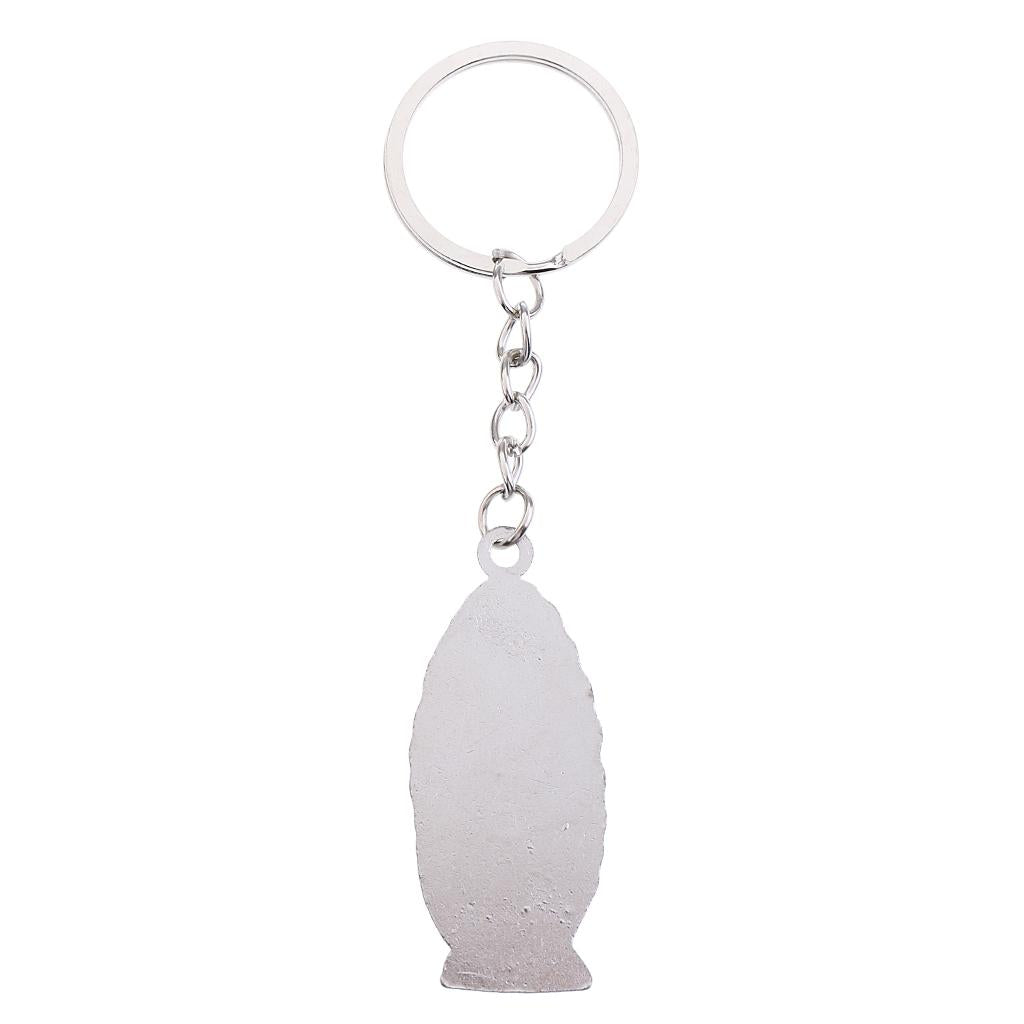 Mary Madonna Figurine Statue Catholic Keyring Perfect Gift for Car Home Decor Durable - Aladdin Shoppers