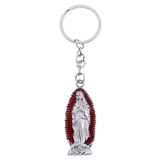 Mary Madonna Figurine Statue Catholic Keyring Perfect Gift for Car Home Decor Durable - Aladdin Shoppers