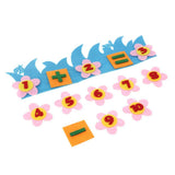 Max 1-10 Cognition Kindergarten Math Toy Teaching Aids Early Education Material Blue Grass - Aladdin Shoppers