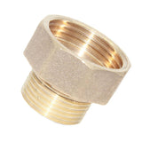 Max 1-3/4 Inch Brass Barbed Double End Hose Tube Pipe Fitting Threaded Connector - Aladdin Shoppers