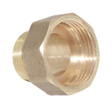 Max 1-3/4 Inch Brass Barbed Double End Hose Tube Pipe Fitting Threaded Connector - Aladdin Shoppers