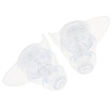 Max 1 Pair Anti-noise Silicone Earplugs Hearing Protection Ear Plugs Clear - Aladdin Shoppers