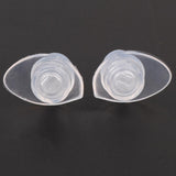 Max 1 Pair Anti-noise Silicone Earplugs Hearing Protection Ear Plugs Clear - Aladdin Shoppers