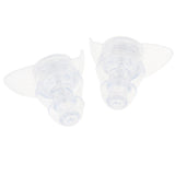 Max 1 Pair Anti-noise Silicone Earplugs Hearing Protection Ear Plugs Clear - Aladdin Shoppers