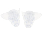 Max 1 Pair Anti-noise Silicone Earplugs Hearing Protection Ear Plugs Clear - Aladdin Shoppers