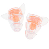 Max 1 Pair Anti-noise Silicone Earplugs Hearing Protection Ear Plugs Orange - Aladdin Shoppers