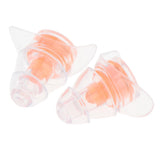 Max 1 Pair Anti-noise Silicone Earplugs Hearing Protection Ear Plugs Orange - Aladdin Shoppers