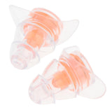 Max 1 Pair Anti-noise Silicone Earplugs Hearing Protection Ear Plugs Orange - Aladdin Shoppers
